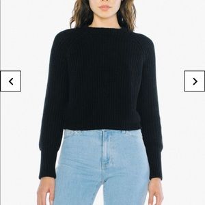 American Apparel cropped sweater